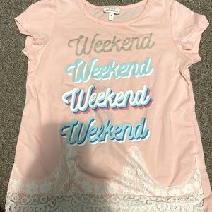 Self esteem “weekend” shirt